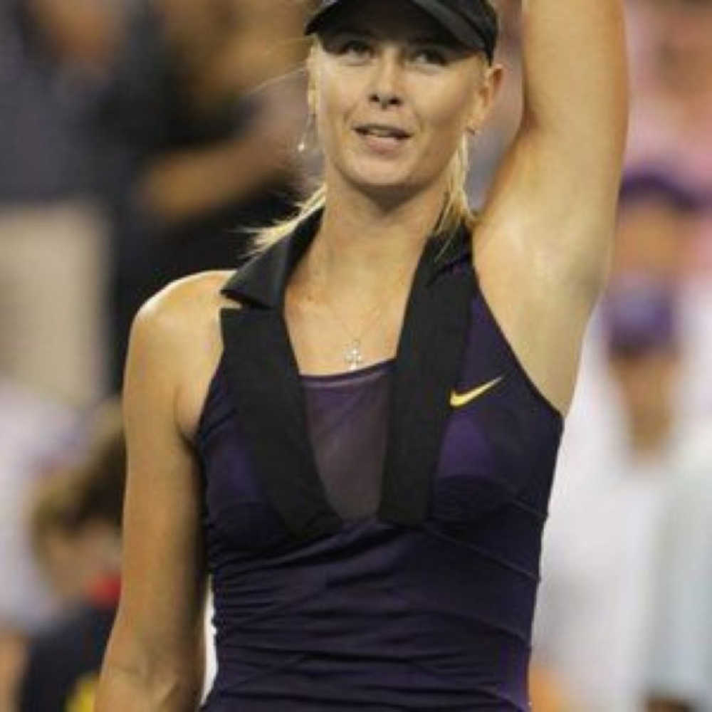 sharapova tennis dress